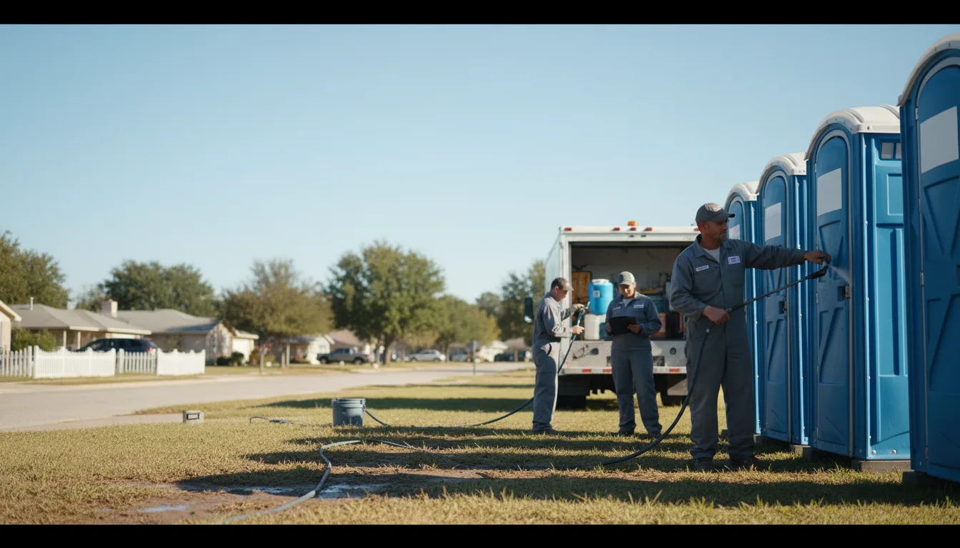 Long-Term Portable Toilet Rental in Winthrop, AR near me